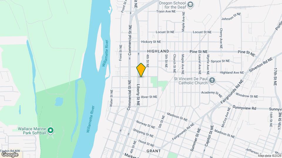 360 Columbia St NE, Unit Unit B Map and Location Details