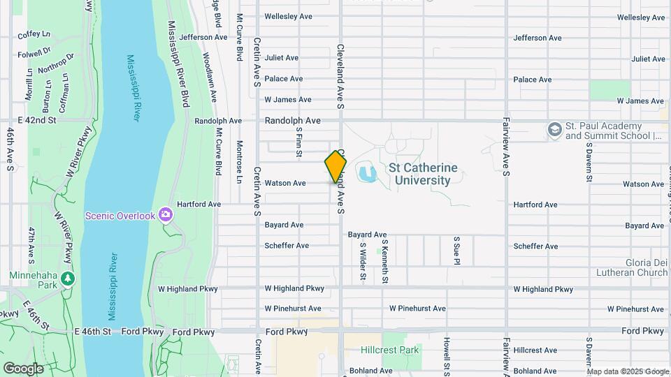 575 Cleveland Ave S Mapa y Detalles de la Ubicación