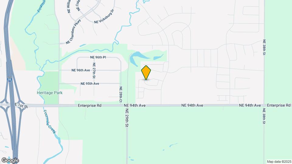 3201 NE 4th Ln Map and Location Details