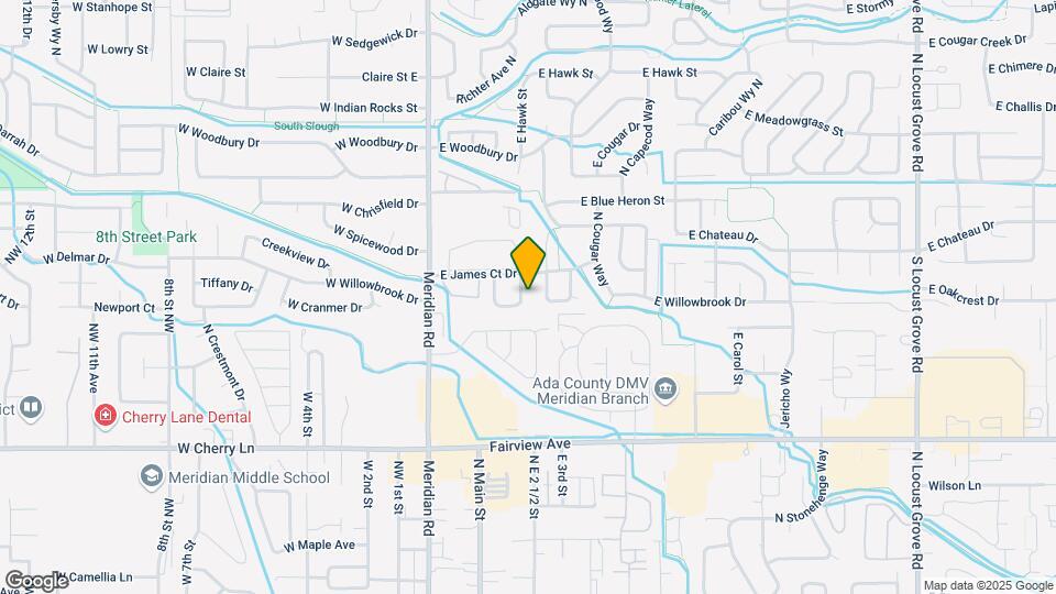 2028 N Gladewater Ave Map and Location Details