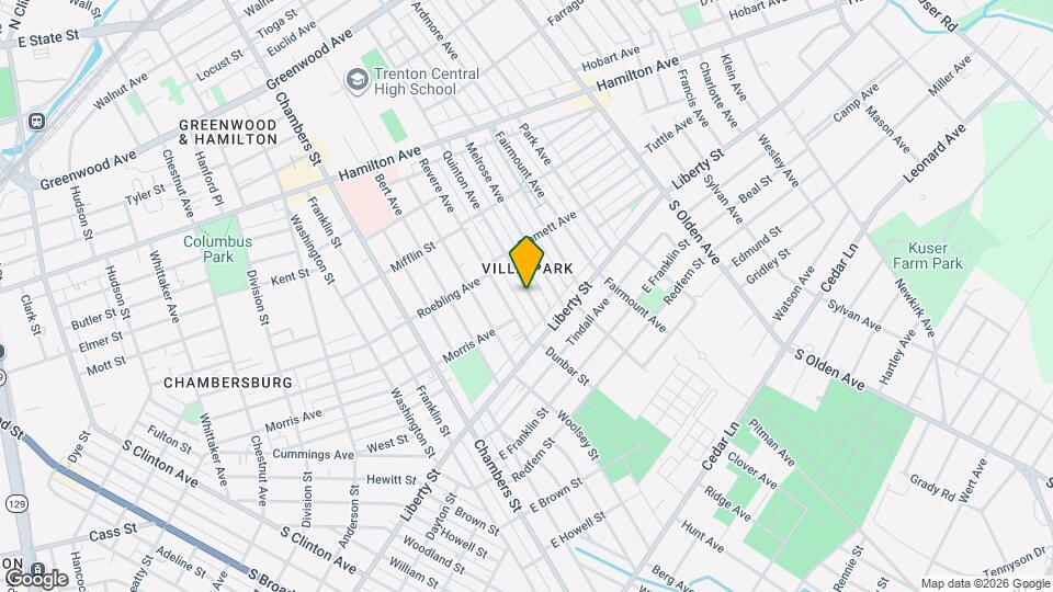 1045 Quinton Ave Map and Location Details