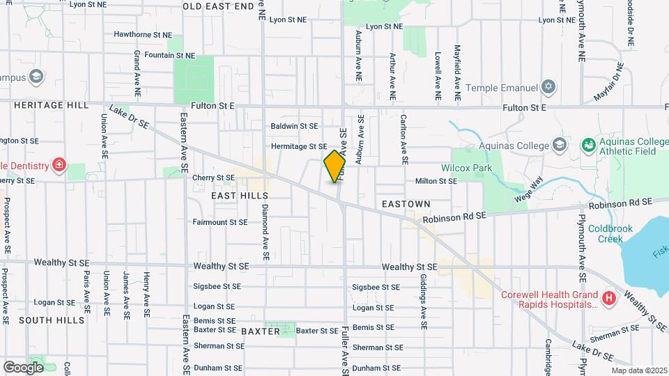 209 Fuller Ave SE Map and Location Details