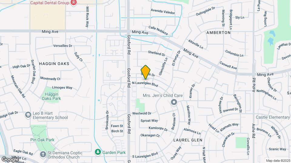 7812 N Laurelglen Blvd Map and Location Details