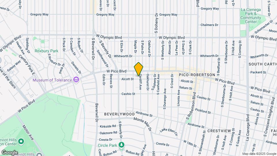 9205 Alcott St Map and Location Details