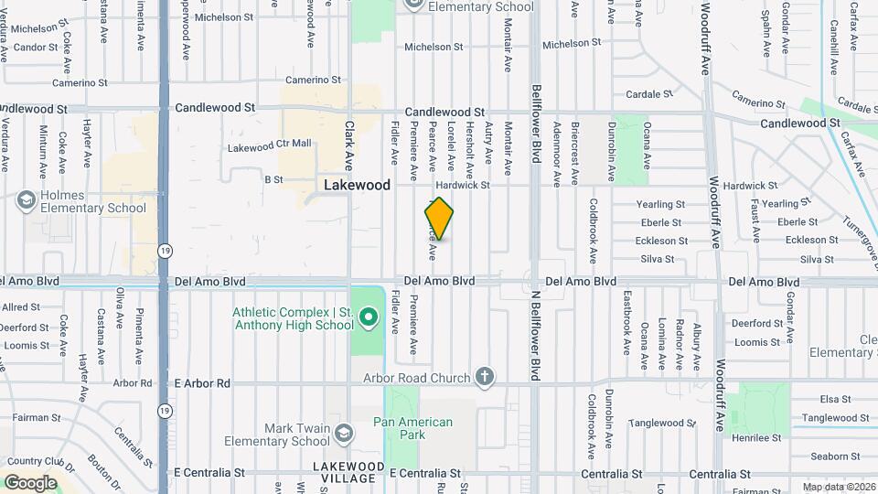 4938 N Pearce Ave Map and Location Details