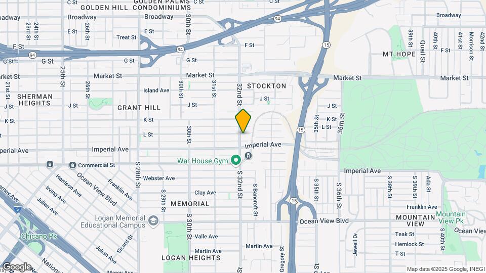 3209 L St Map and Location Details