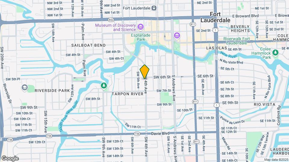 609 SW 4th Ave, Unit #2 Map and Location Details