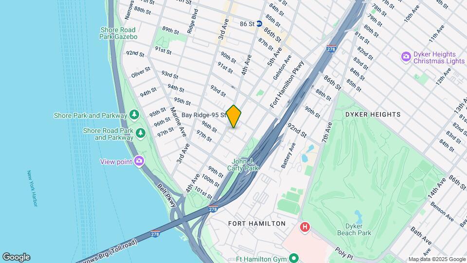 401-419 95th St Map and Location Details