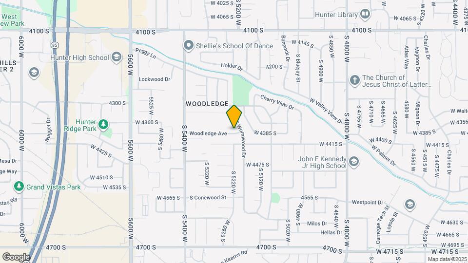 5210 Woodledge Ave Map and Location Details