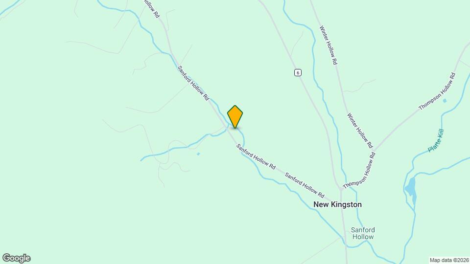 614 Sanford Hollow Rd Map and Location Details