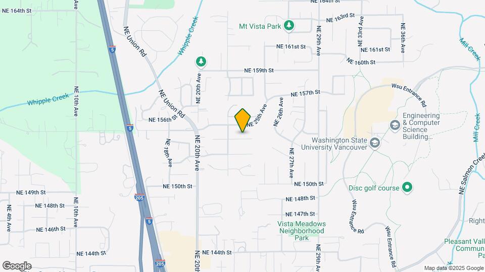 2306 NE 154th Cir Map and Location Details