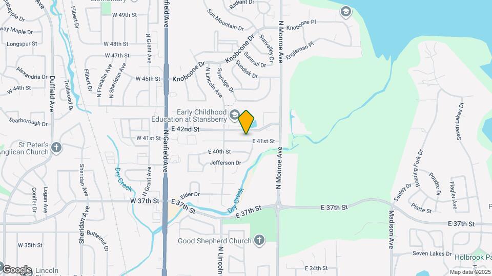 509 E 41st St Map and Location Details