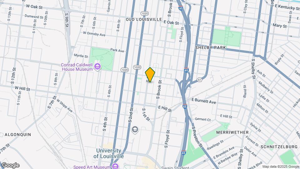 1425 S 1st St, Unit #2 Mapa y Detalles de la Ubicación