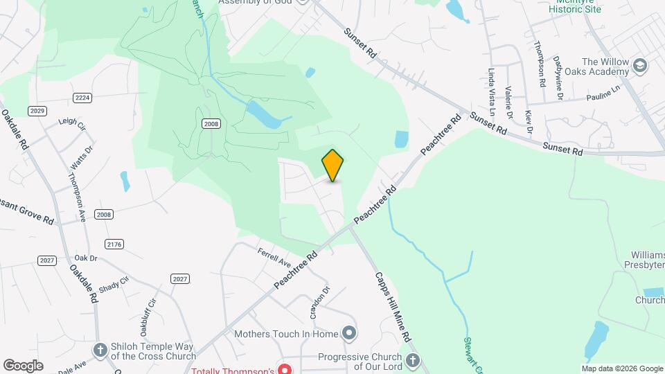 1319 Kersey Glen Ln Mapa y Detalles de la Ubicación