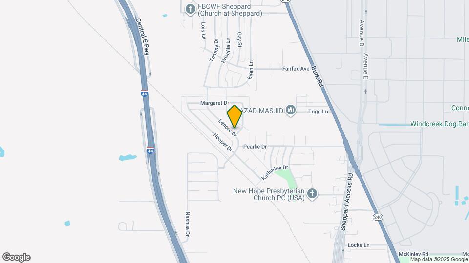 4101 Lenore Dr Map and Location Details