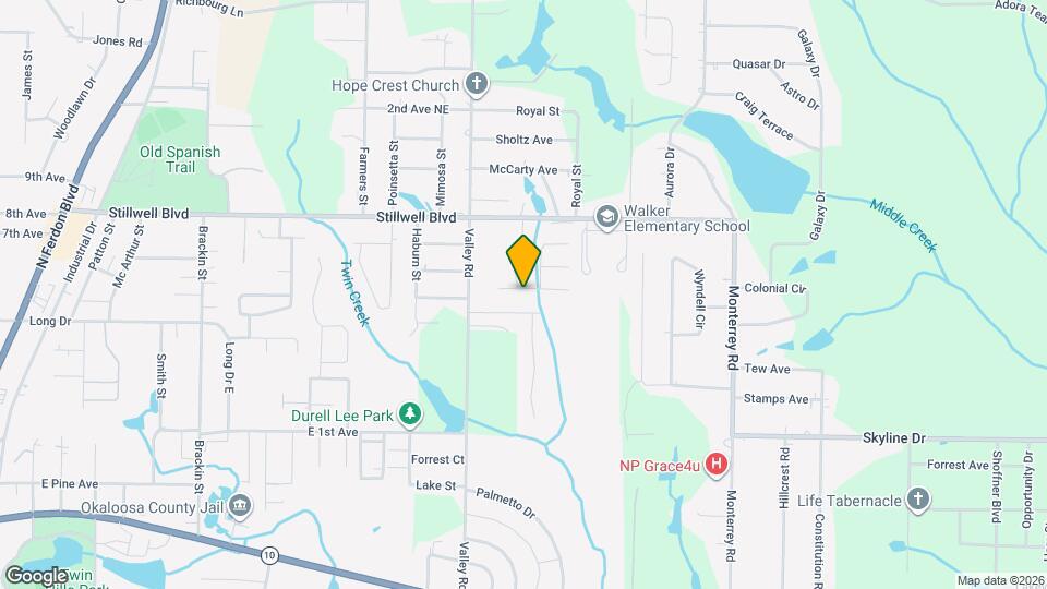 203 Eleases Crossing Map and Location Details