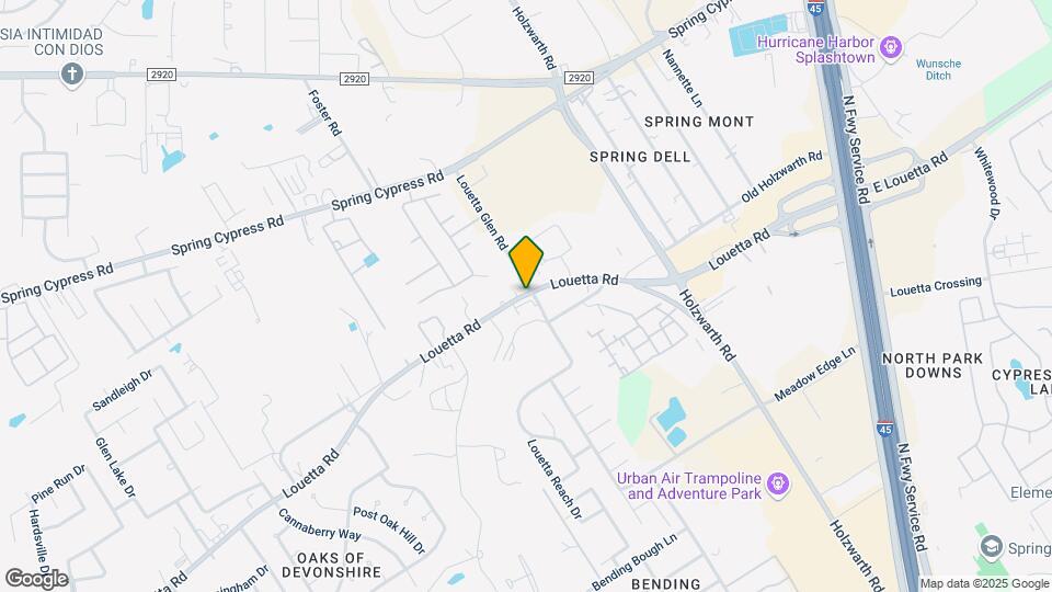 2019 Louetta Stream Way Map and Location Details