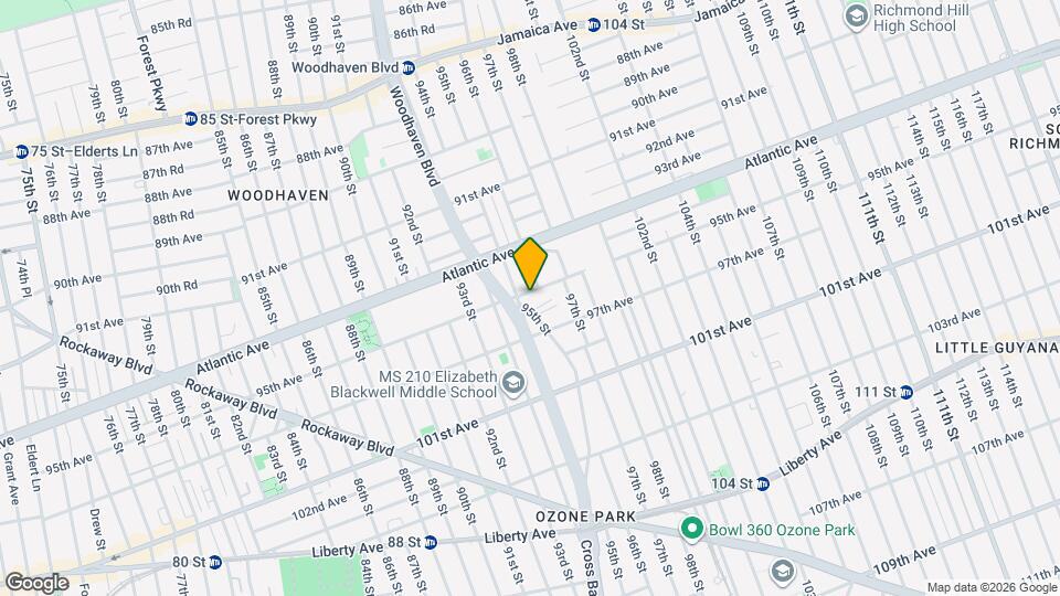 95-10 95th Ave Map and Location Details