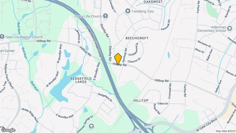 4702 Pennoak Ln Map and Location Details