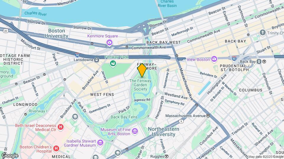 1182 Boylston St, Unit 24 Map and Location Details