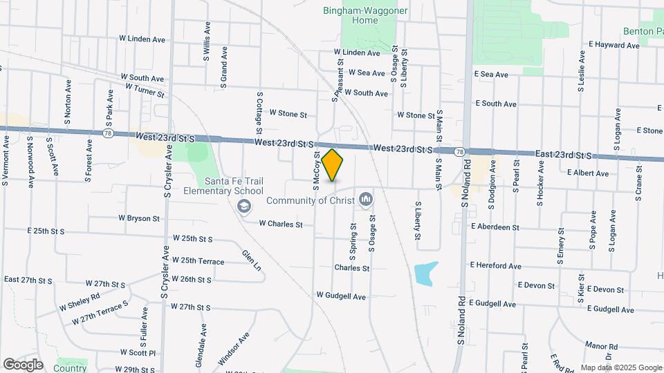 500 W Southside Blvd Map and Location Details