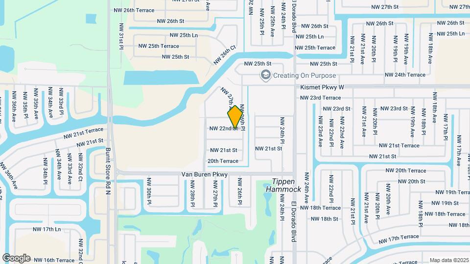 2608 NW 22nd St Map and Location Details