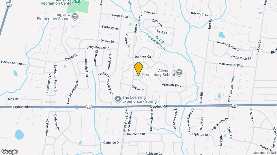 2008 Prescott Way Map and Location Details