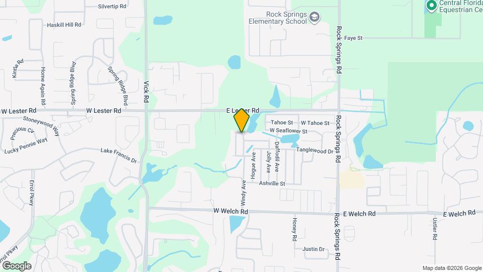 1866 Windy Ave Map and Location Details