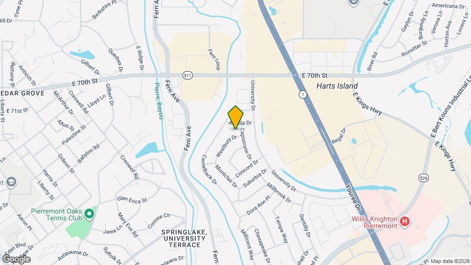 1554 Westbury Dr, Unit W424 Map and Location Details