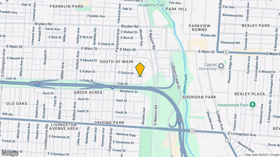 653 Rhoads Ave Mapa y Detalles de la Ubicación