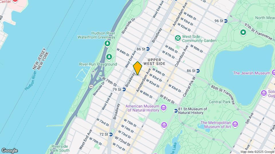 214 W 82nd St Mapa y Detalles de la Ubicación
