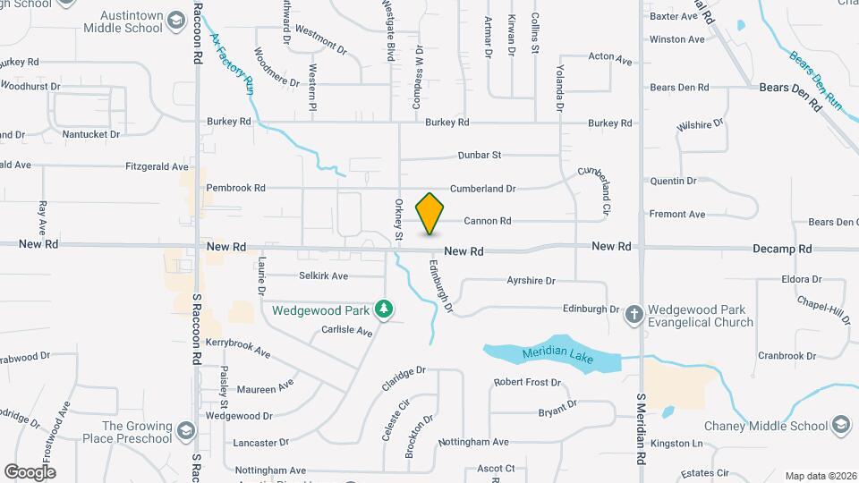 3946 New Rd Map and Location Details