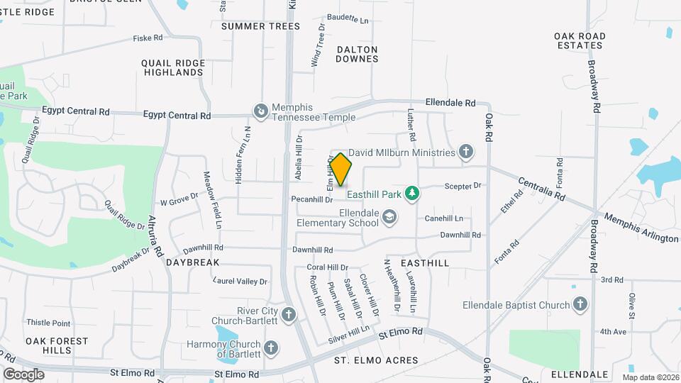 4091 Mimosa Hill Ln Map and Location Details