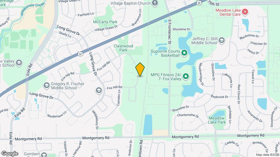 3382 Fox Hill Rd Map and Location Details