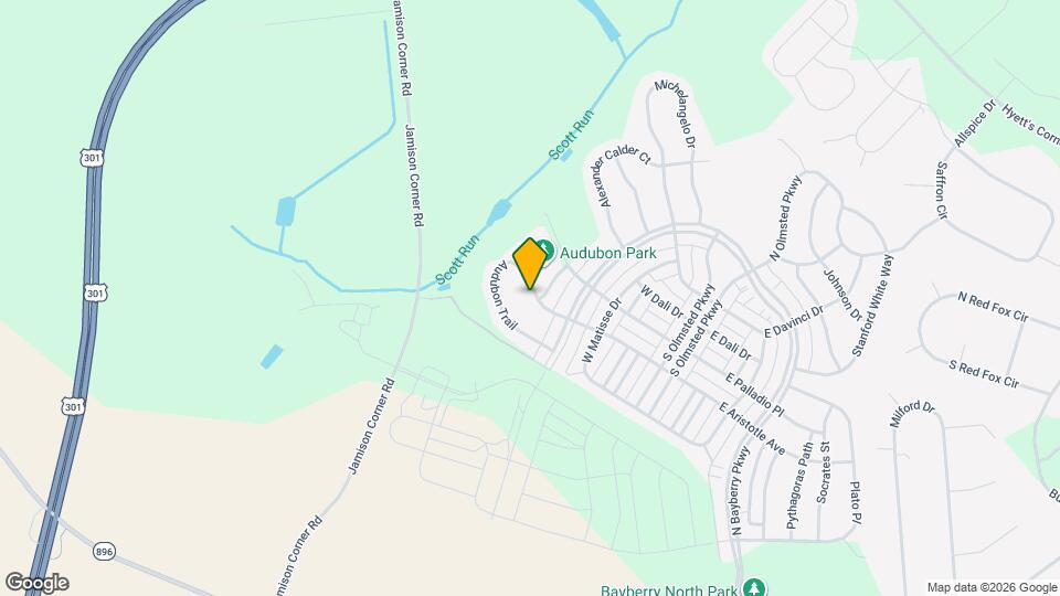 2232 Audubon Trail Map and Location Details