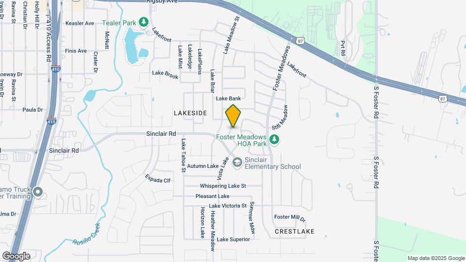 3022 Lake Grande St Map and Location Details