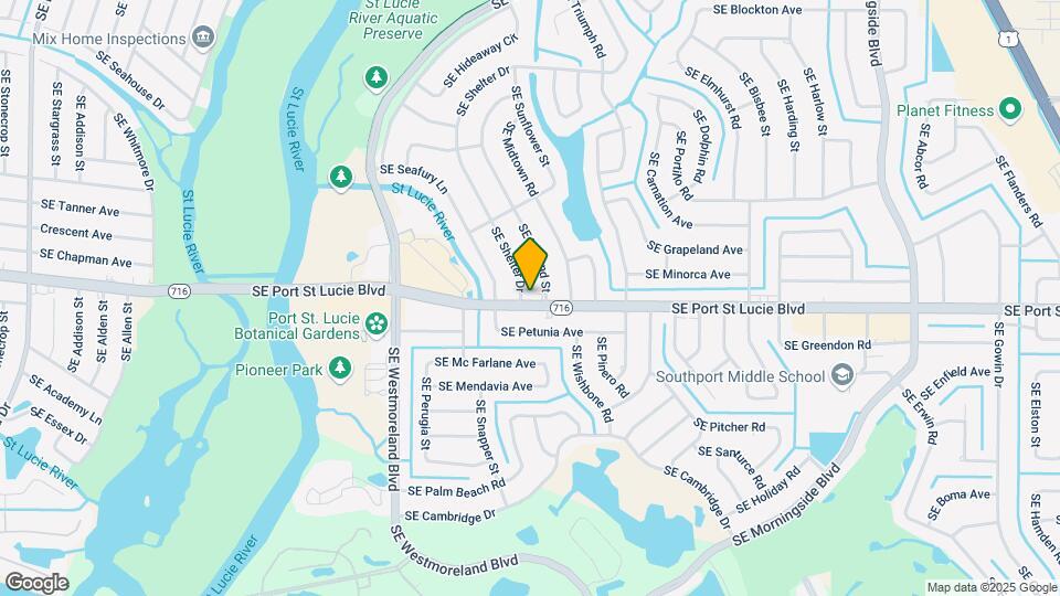 1285 SE Port St Lucie Blvd Map and Location Details