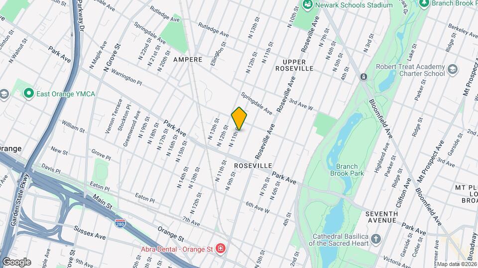 197 N 11th St Map and Location Details