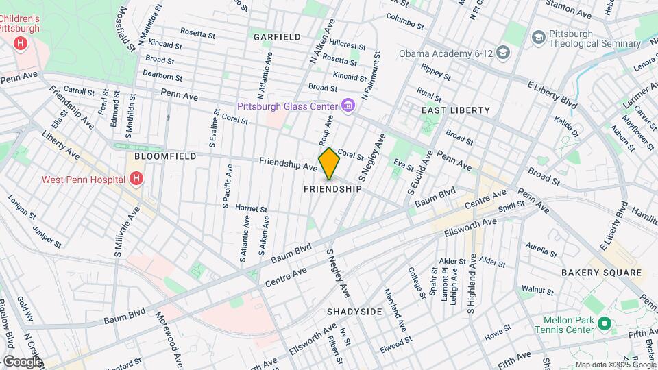 315 S Fairmount St Map and Location Details