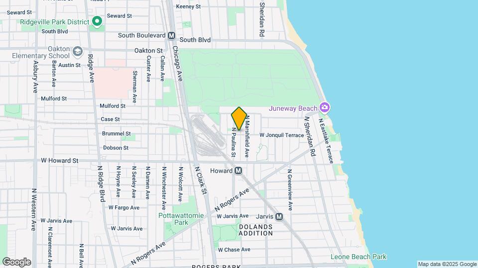 1648 W Jonquil Terrace, Unit 1 Mapa y Detalles de la Ubicación