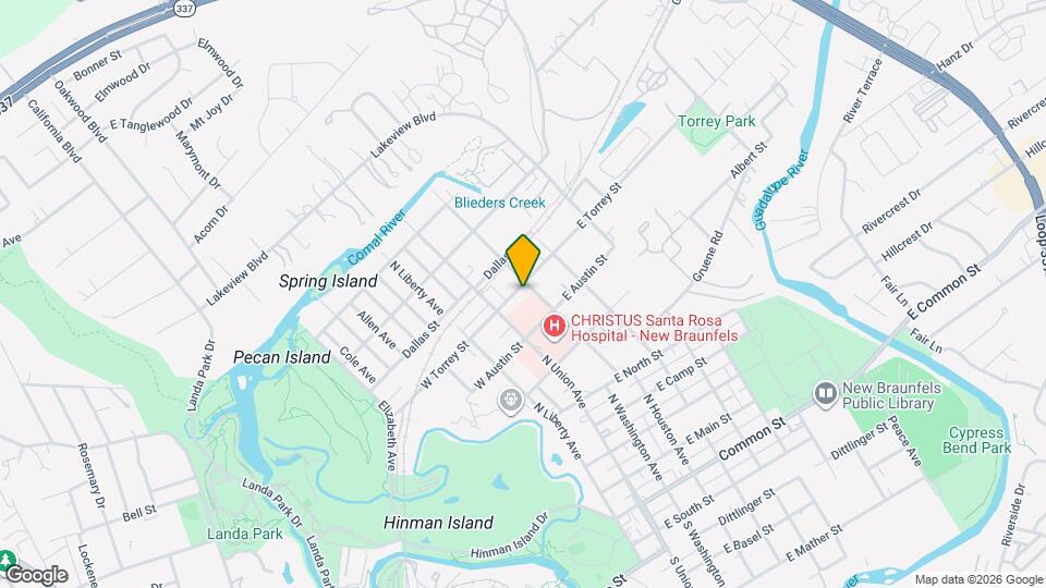 184 E Torrey St Map and Location Details