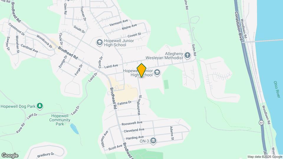 Scottswood Apartments Map and Location Details