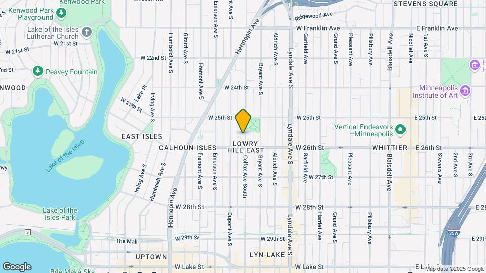 2536 Colfax Ave S Map and Location Details