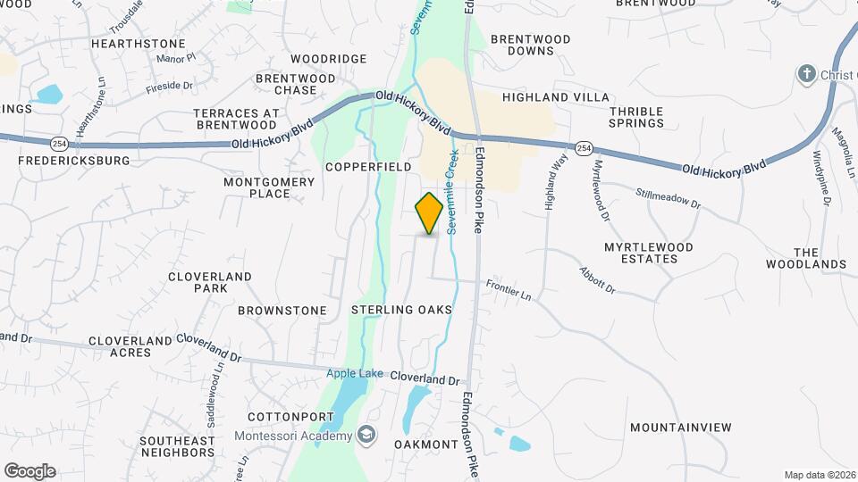 405 Carphilly Ct Mapa y Detalles de la Ubicación