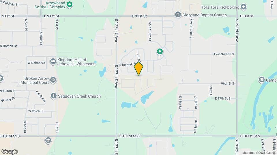 1312 E Gary St Map and Location Details