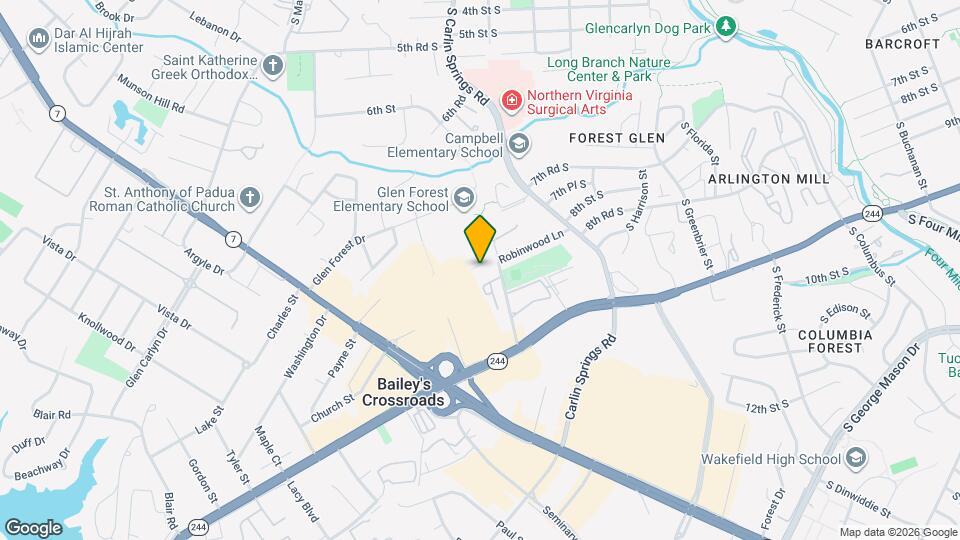 3336 Spring Ln Map and Location Details