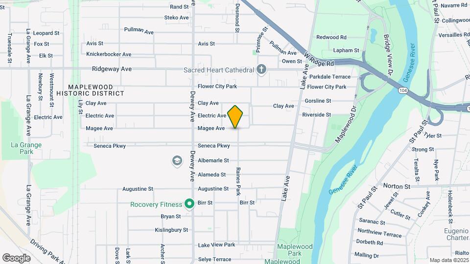 183-185 Magee Ave-Unit -UPPER - UNIT 1 Map and Location Details
