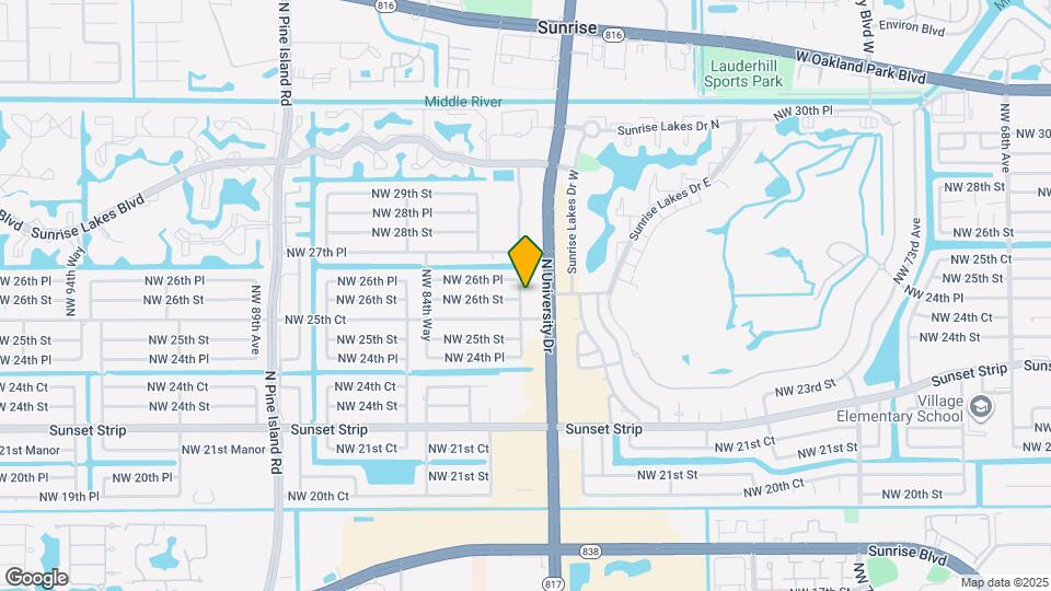 2610 NW 83rd Ave Map and Location Details