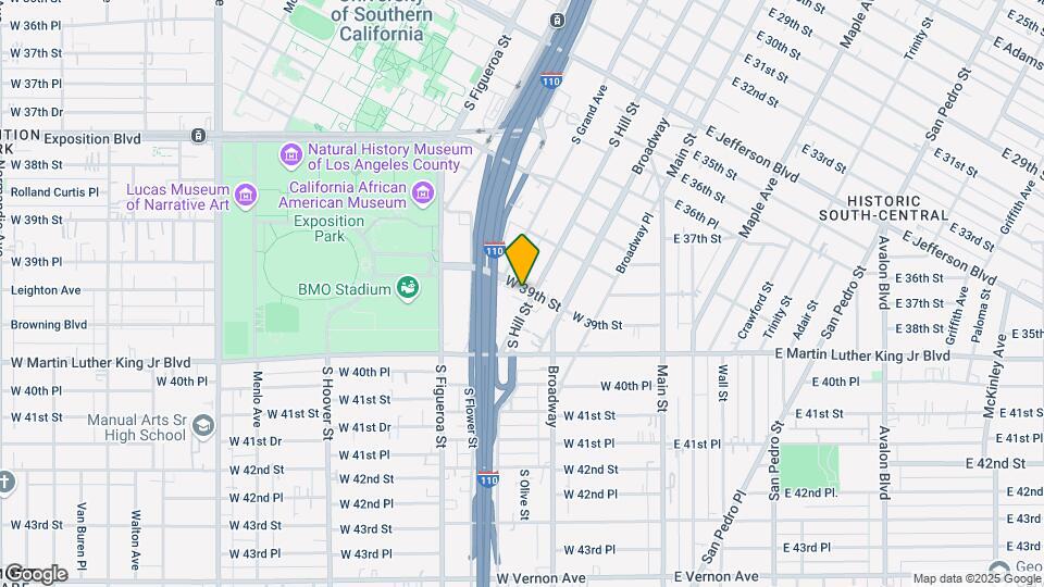 350 W 39th St Map and Location Details