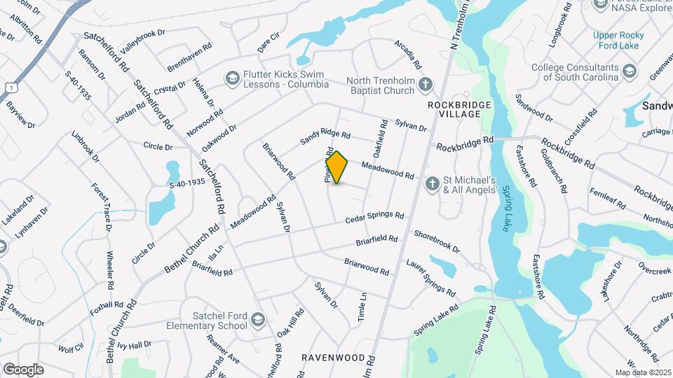 4524 Mosshill Rd Map and Location Details